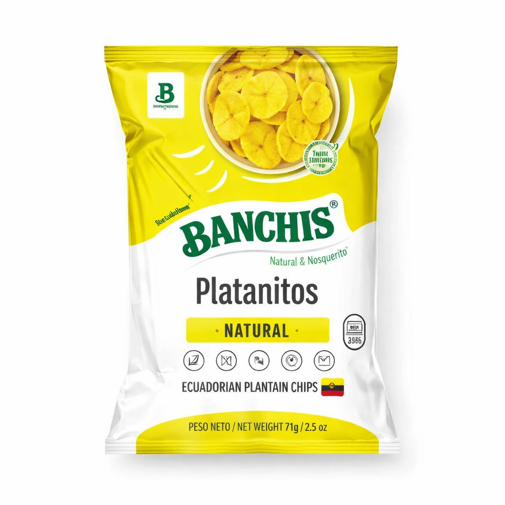 Banchis Natural – Platano Verde