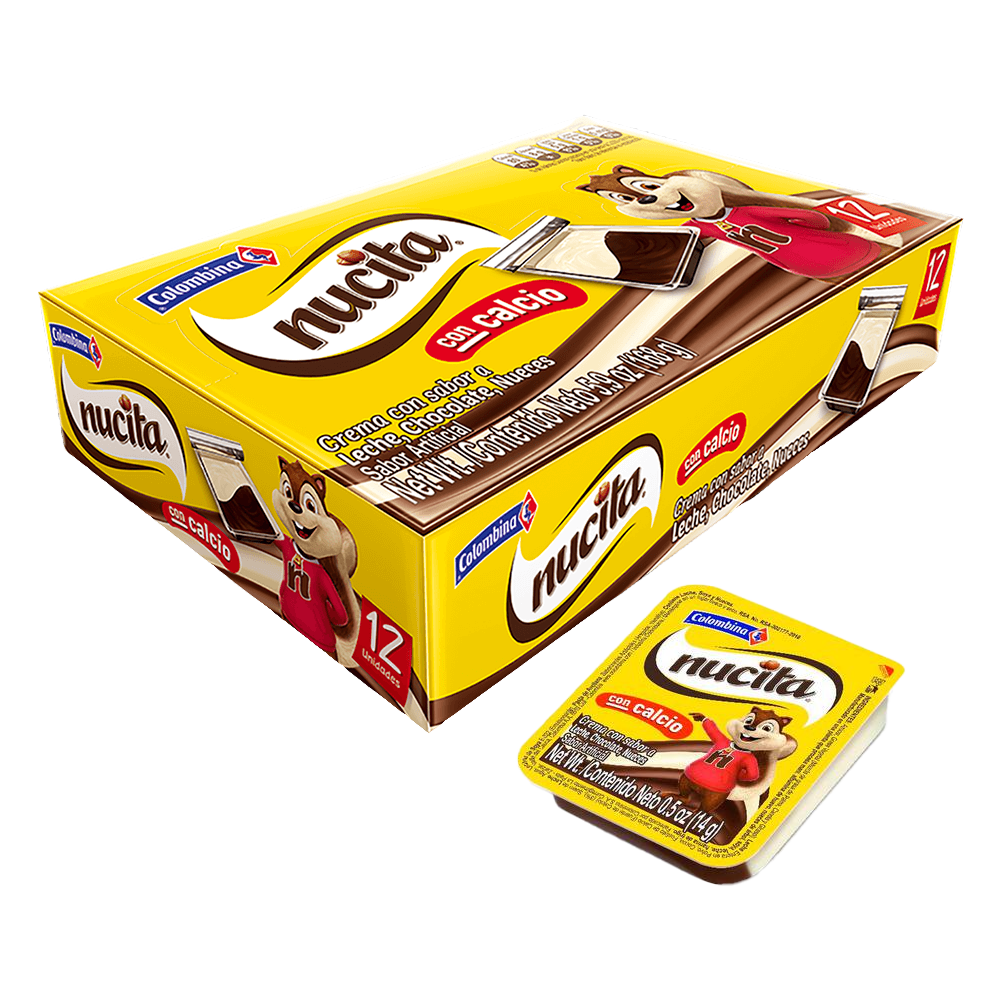 Nucita – Scatola 12 unità (Colombina)