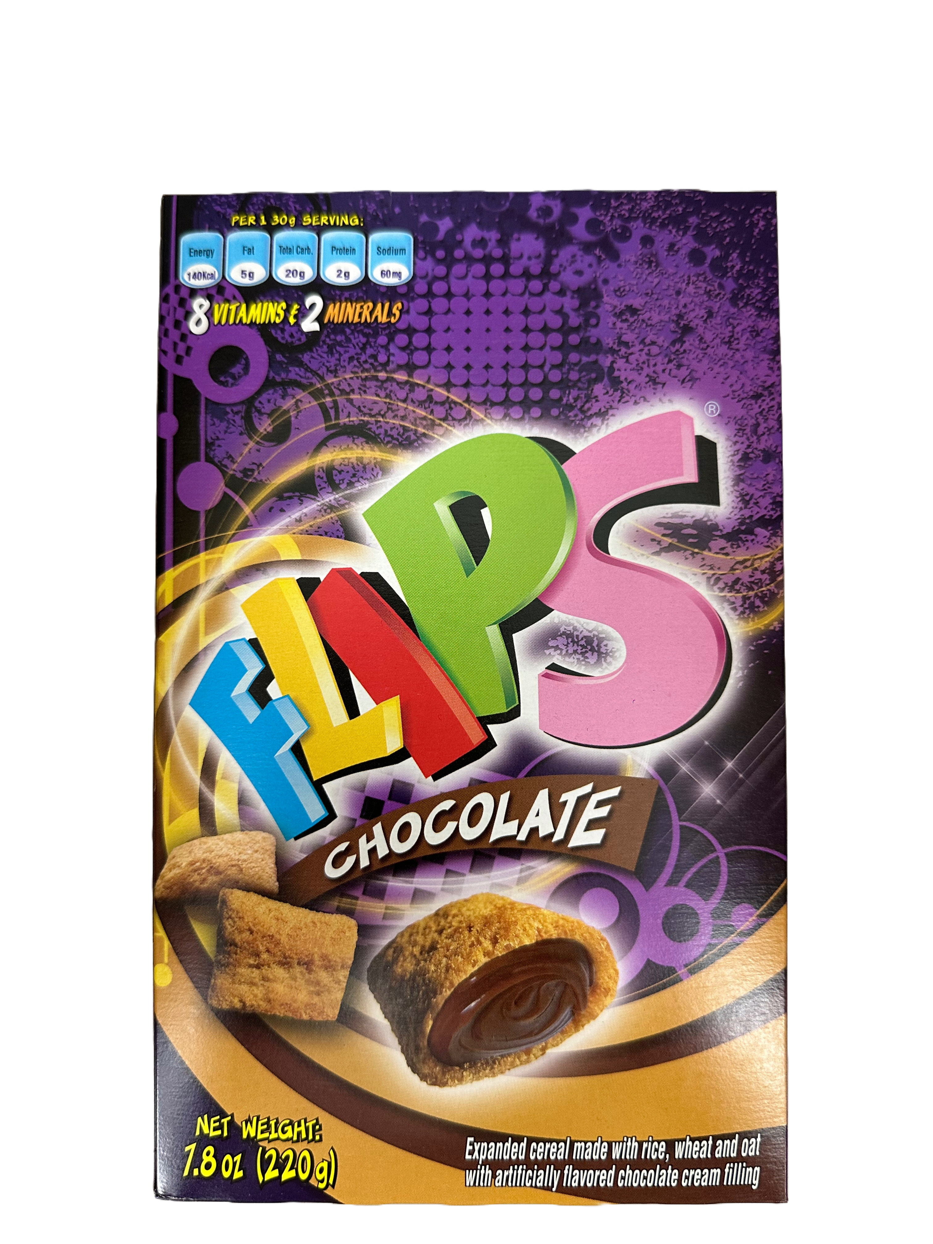 Flips 220g – Cereali Venezolani al gusto Cioccolato Formato Grande