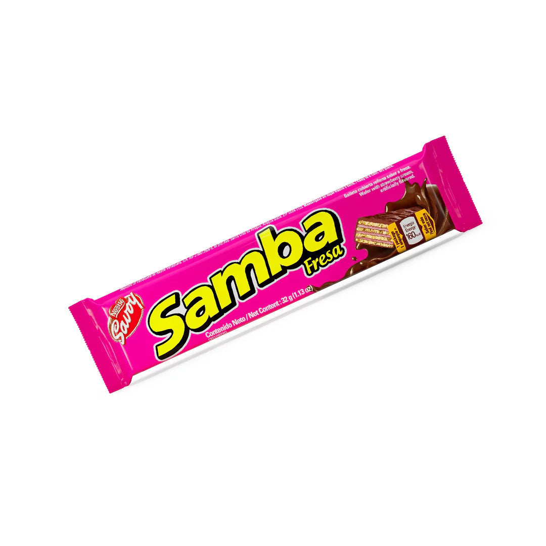 Samba Fresa – Wafer Venezuelano al Cioccolato