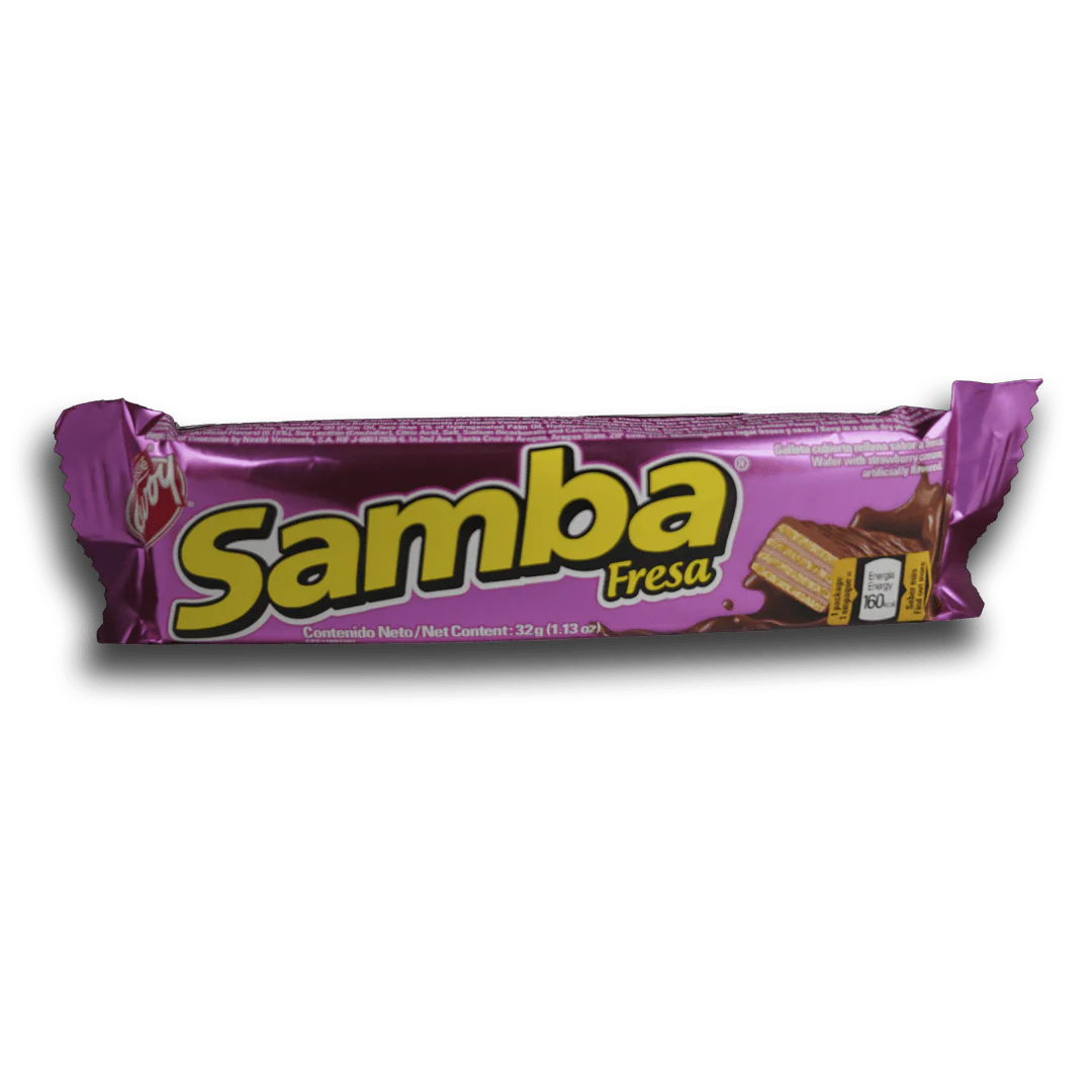 Samba Fresa – Wafer Venezuelano al Cioccolato